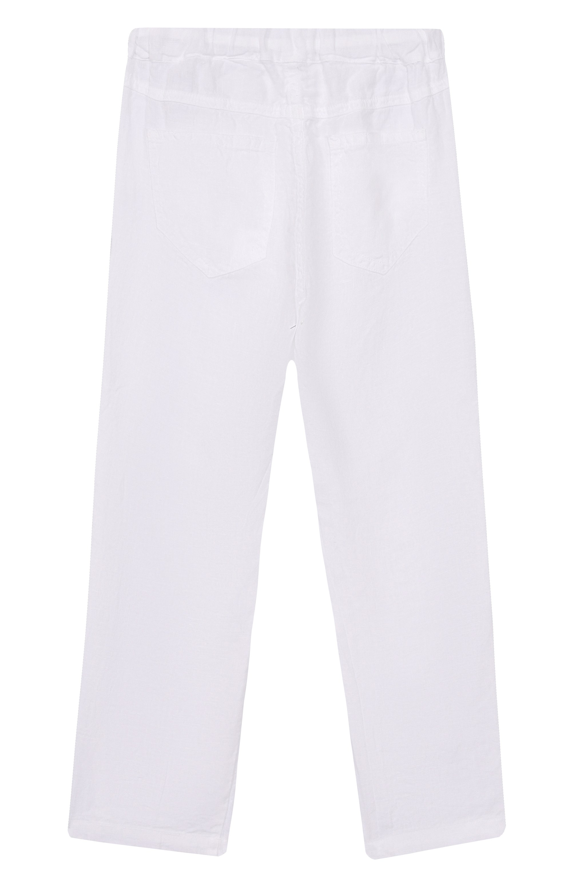 Льняные брюки IL GUFO, арт. P25PL195L6009/10A-14A, фото 2