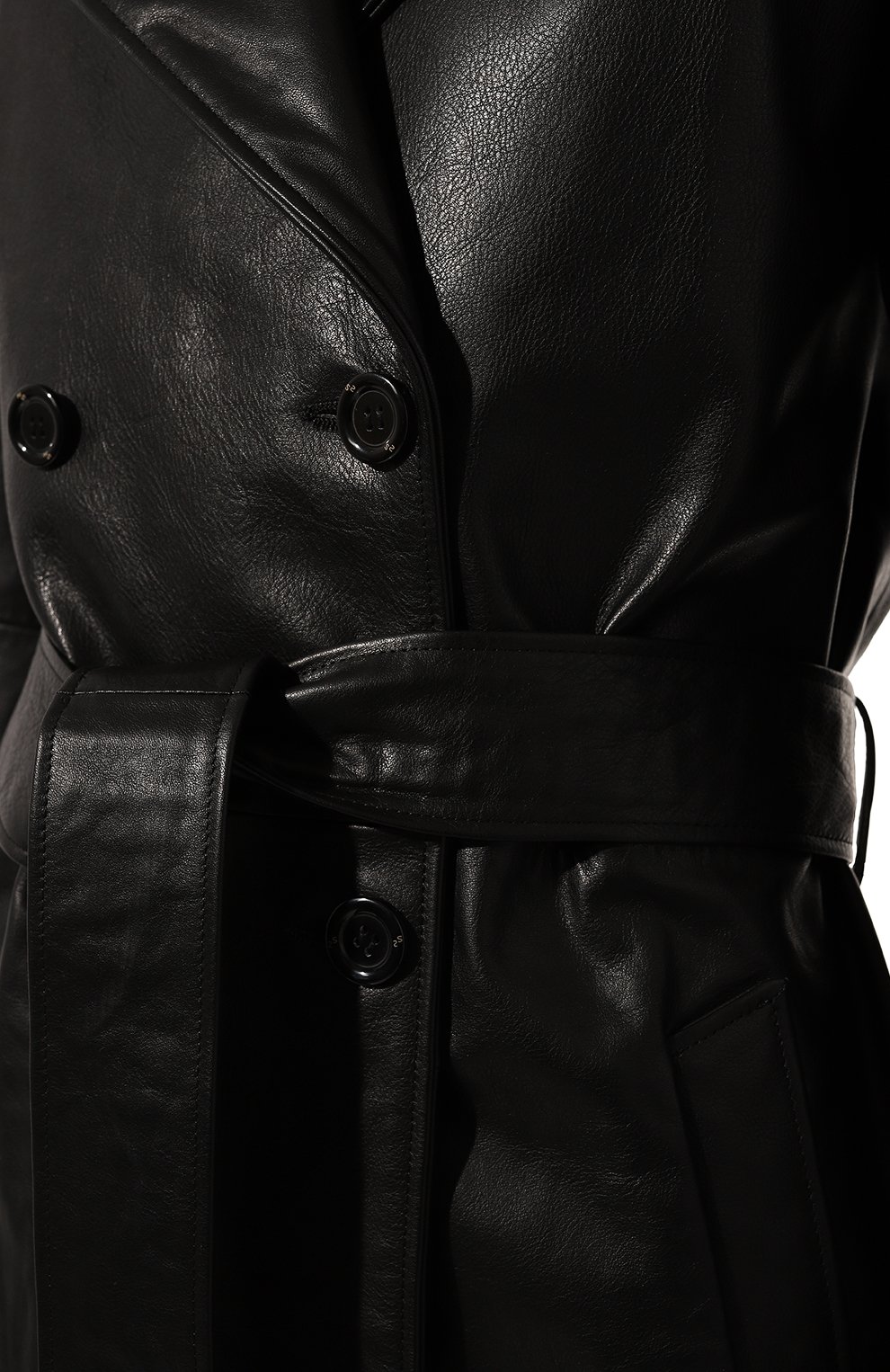 Кожаный плащ MAINLESS, арт. TR22-01-01-BL, фото 5