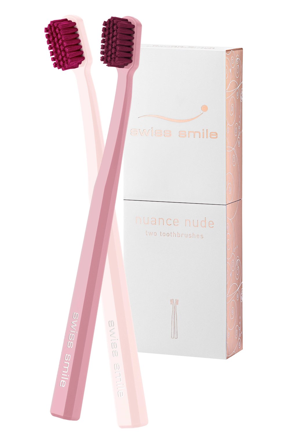 Набор ультрамягких щеток nuance nude SWISS SMILE бесцветного цвета по цене 4350 руб., арт. 7640131976220, фото 1 Набор ультрамягких щеток nuance nude SWISS SMILE, арт. 7640131976220, фото 1