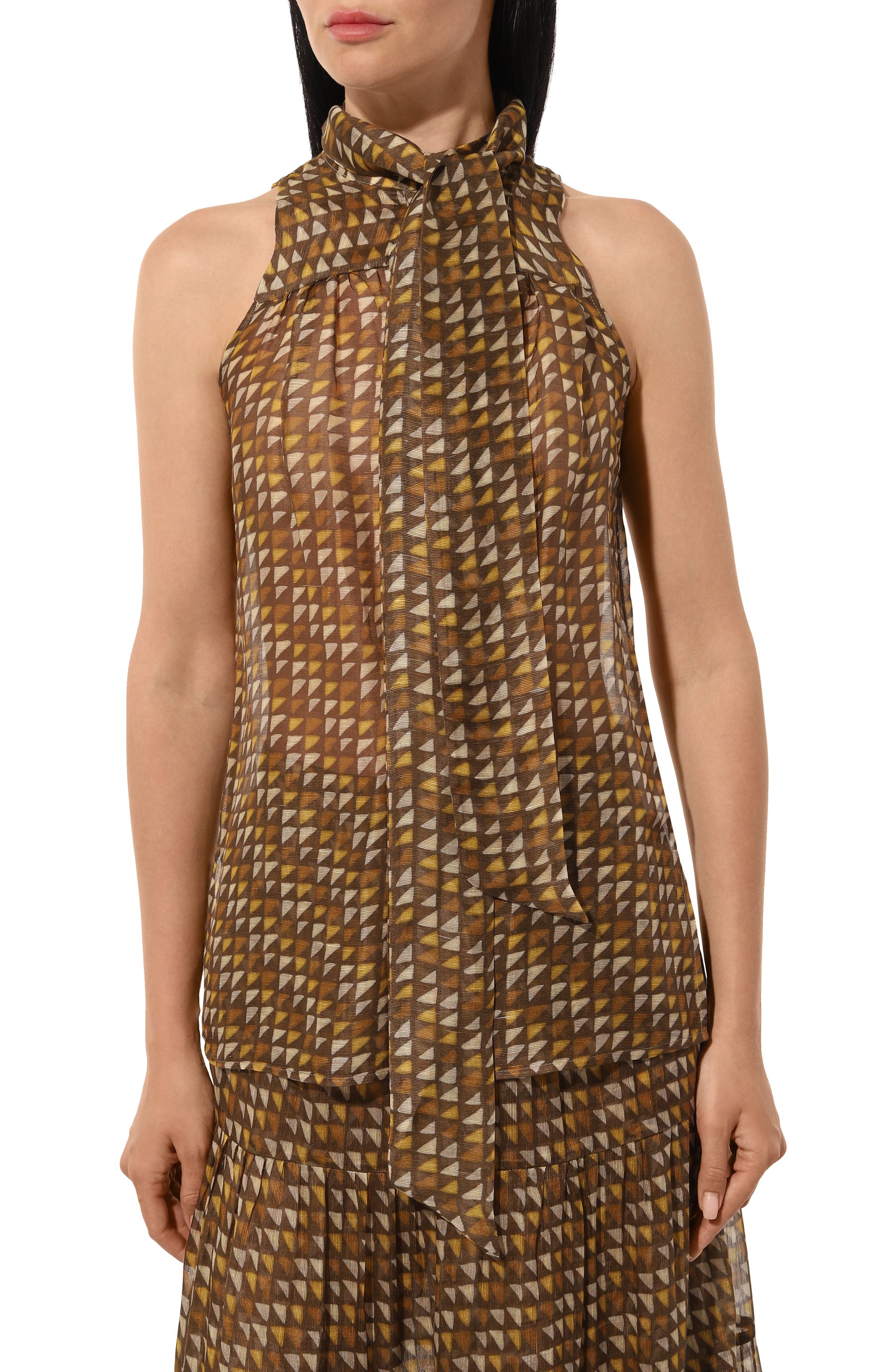 Топ изо льна и шелка KITON, арт. D57466K0977C, фото 3