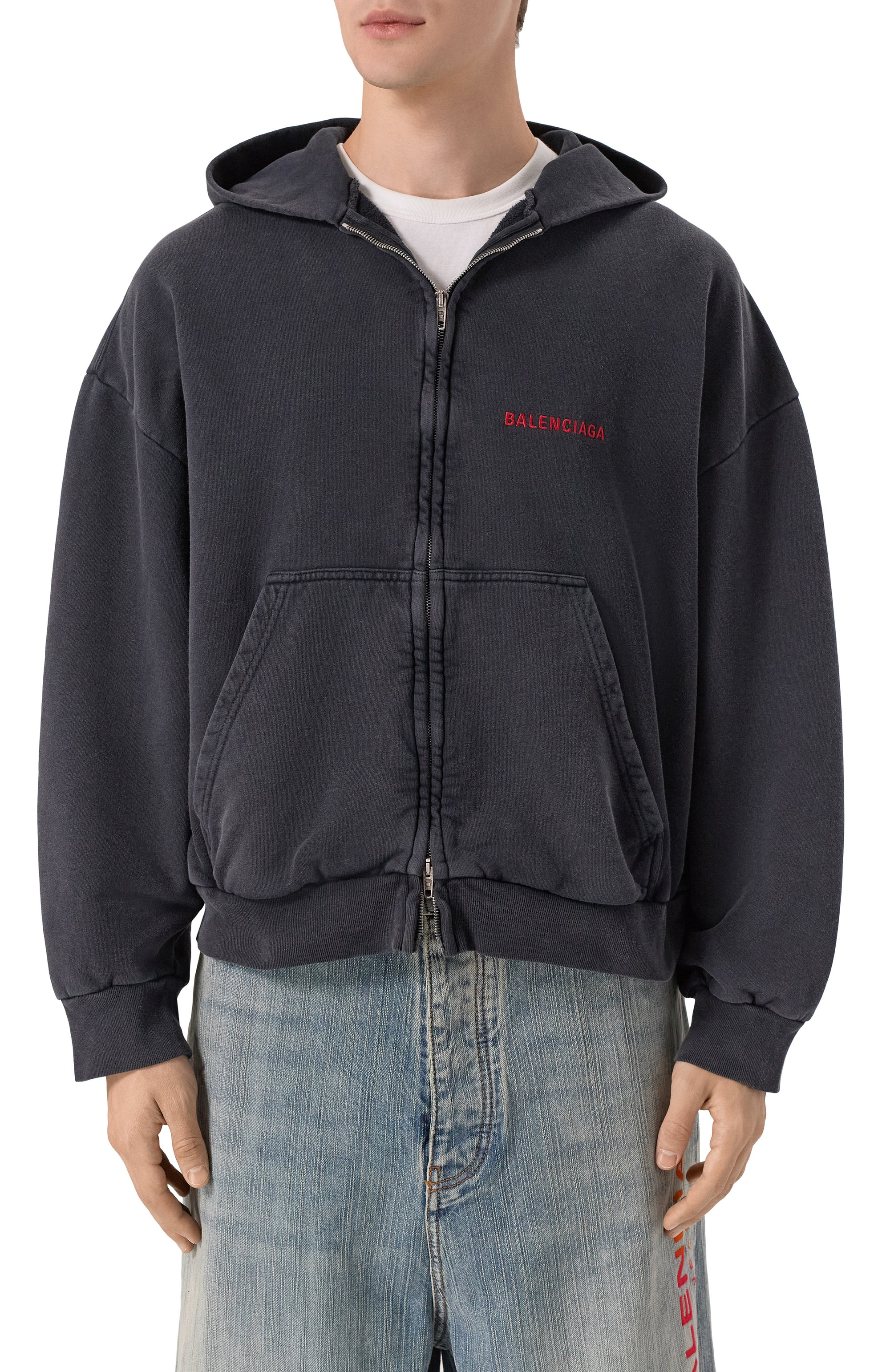 Хлопковая толстовка BALENCIAGA, арт. 803264/TTVJ2, фото 3