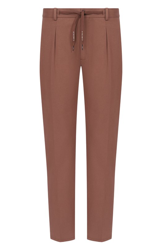 Хлопковые брюки Circolo 1901 CN5184 Коричневый CN5184