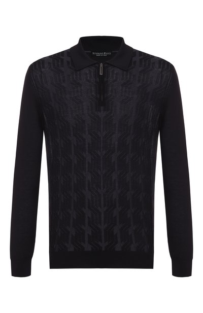 Мужская поло из кашемира и шелка STEFANO RICCI, арт. K808096P30/F25374