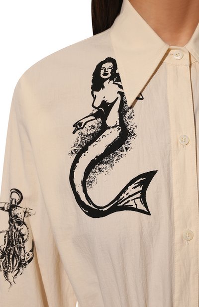 Хлопковое платье PRADA, арт. P3G73-10M6-F0304-221, фото 5