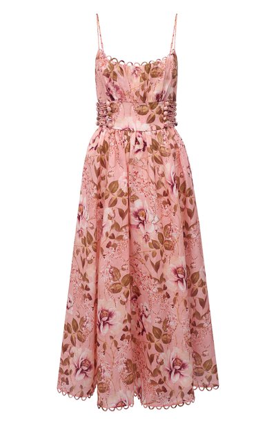 Женское льняное платье ZIMMERMANN, арт. 2385DR0S