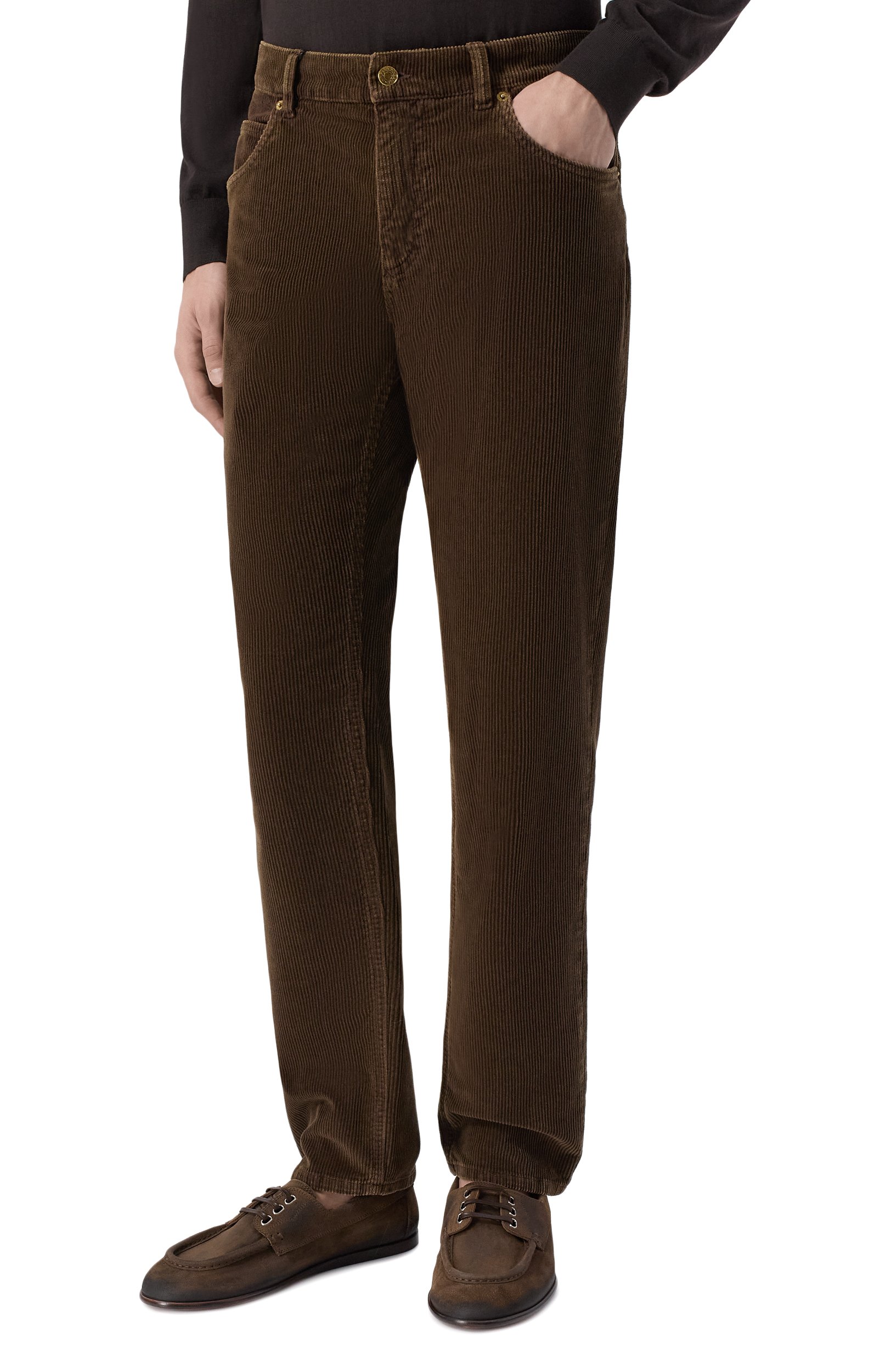 Вельветовые брюки DOLCE & GABBANA, арт. GYJCCT/G8PT7, фото 3