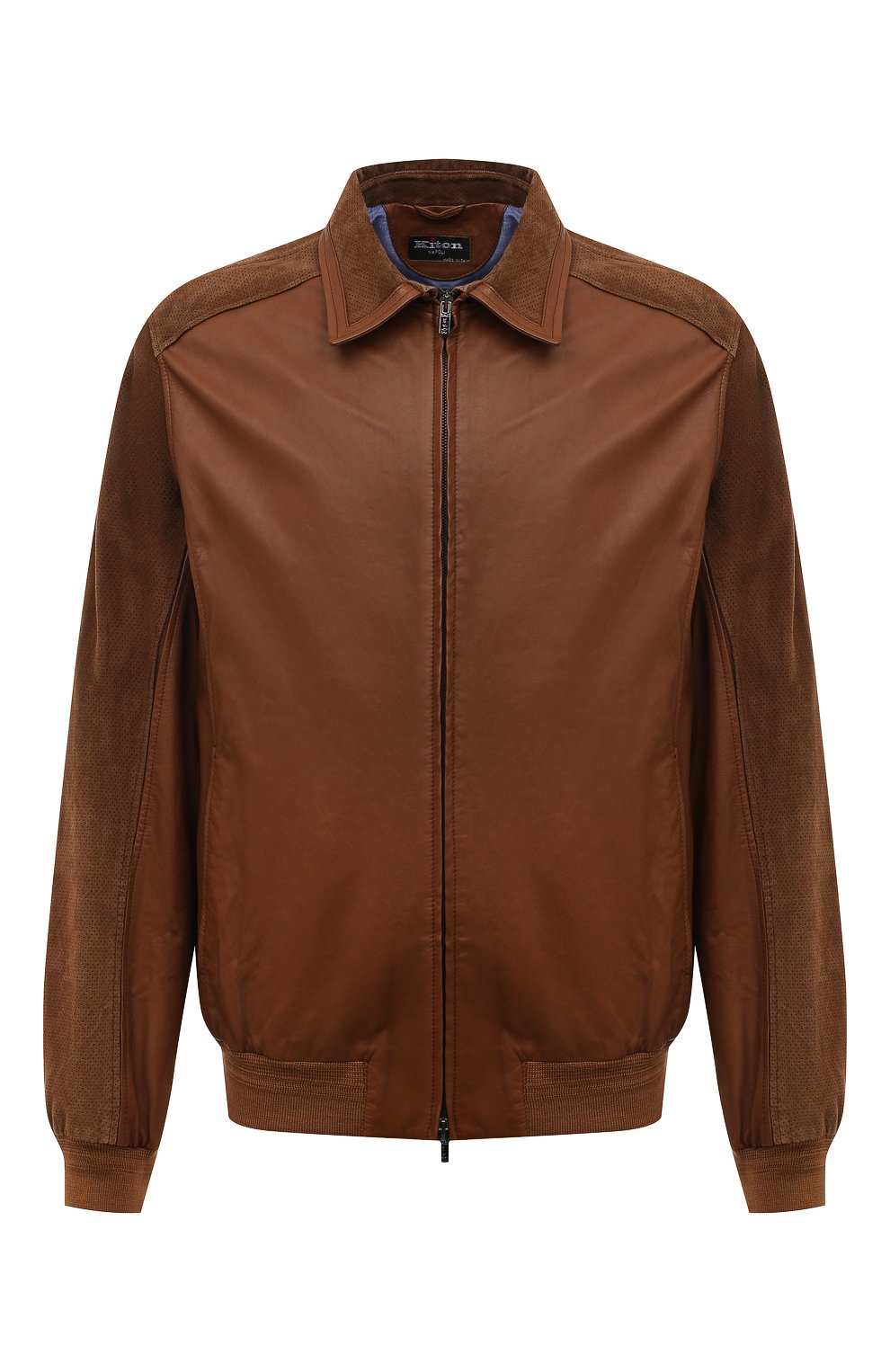 Кожаный бомбер KITON, арт. UW9794/8H62, фото 1