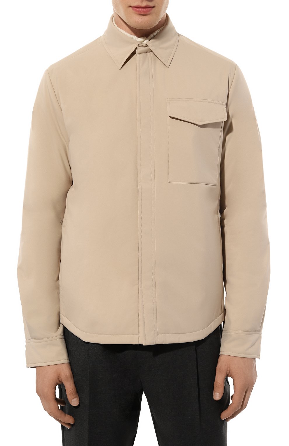 Куртка MVST бежевого цвета по цене 135000 руб., арт. DUEVILLE, фото 3 Куртка MVST, арт. DUEVILLE, фото 3