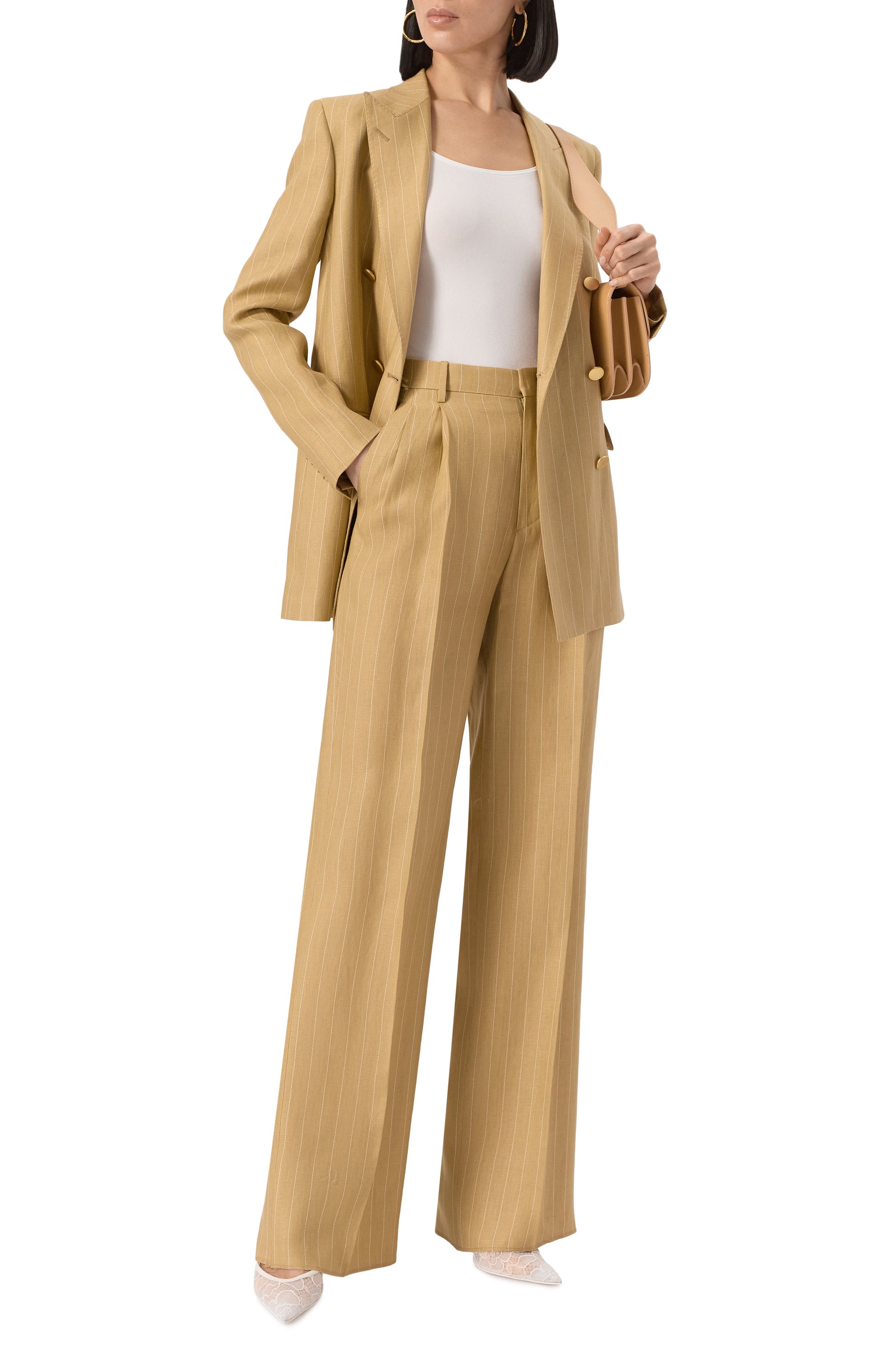 Льняные брюки TAGLIATORE 0205, арт. P-EB0NY/340252, фото 2