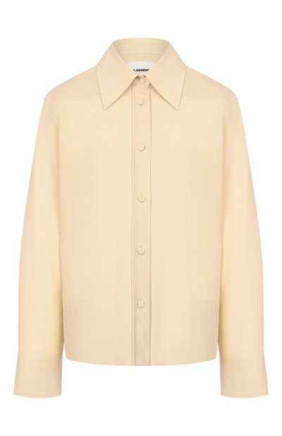 Женская шерстяная рубашка JIL SANDER, арт. J01DL0179/J40171