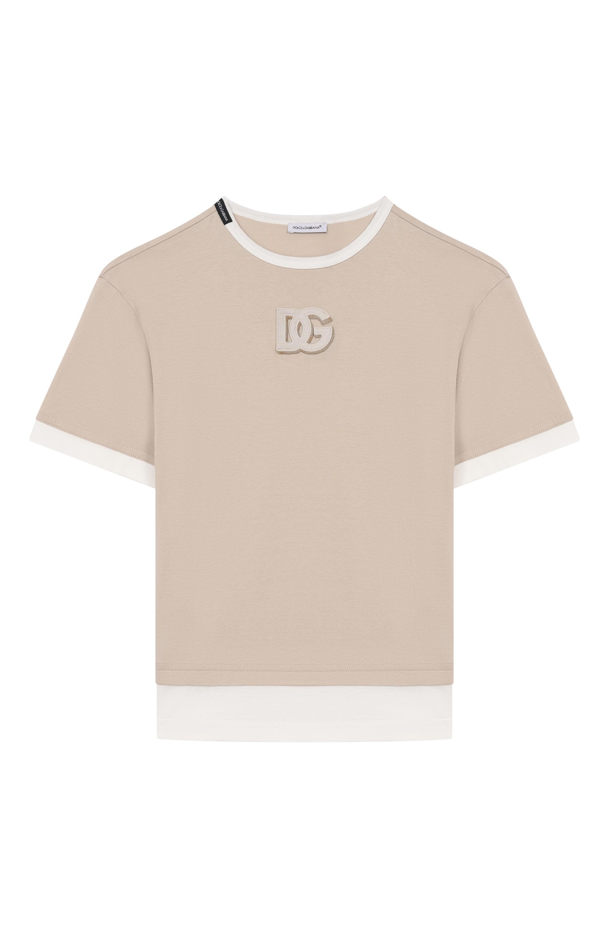 Хлопковая футболка DOLCE & GABBANA, арт. L4JTJN/G7PRI, фото 1