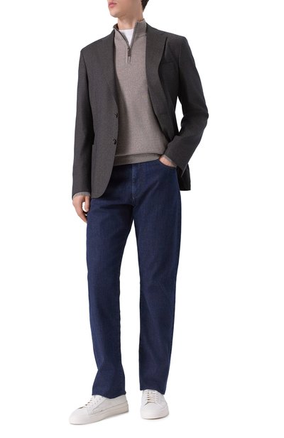 Шерстяной пиджак CORNELIANI, арт. 26X007-2618400_1, фото 3