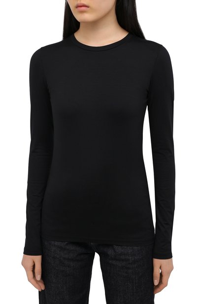 Хлопковый лонгслив JIL SANDER, арт. JPPR705500-WR257108, фото 3