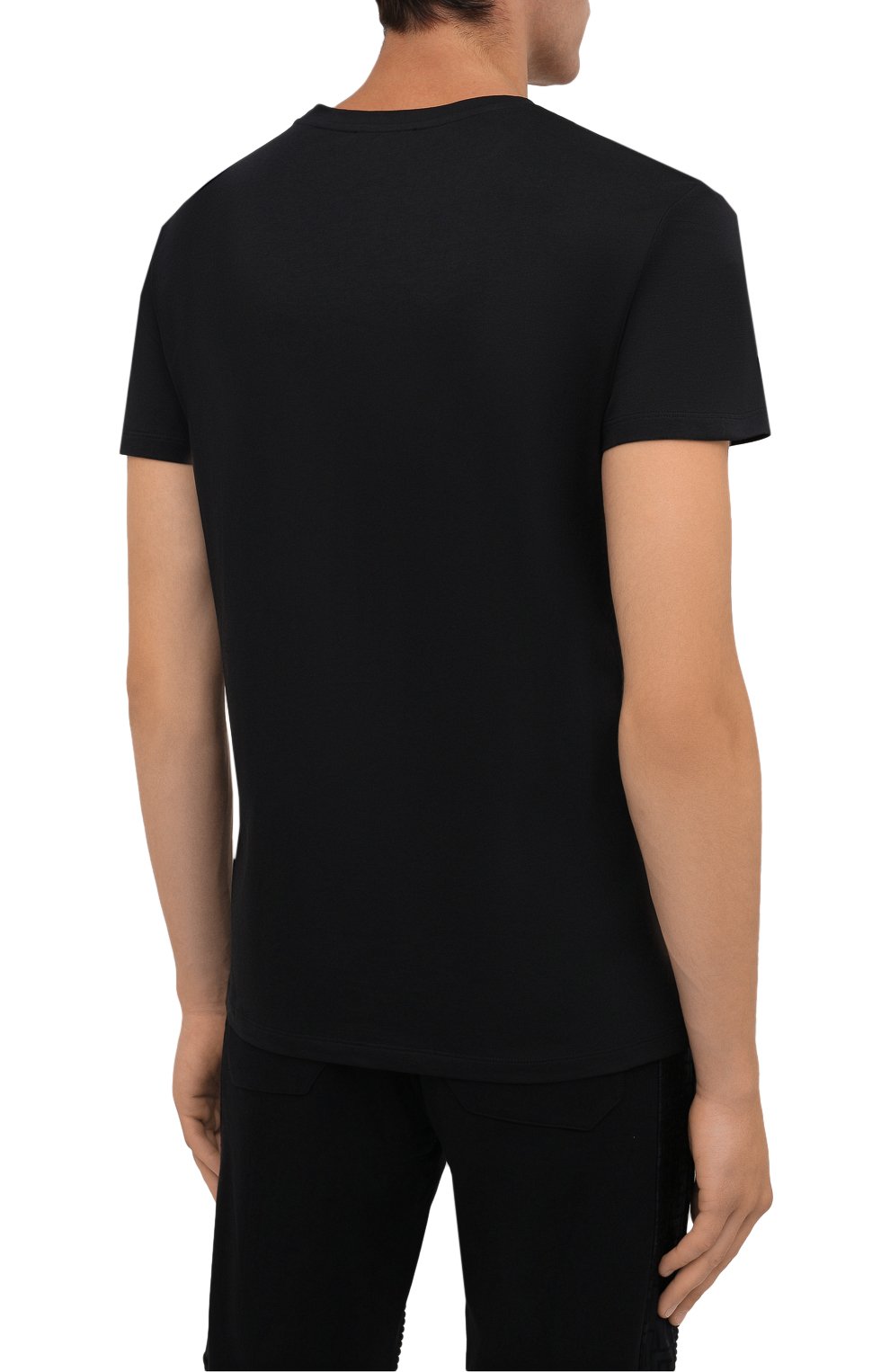 Хлопковая футболка BALMAIN, арт. WH1EF000/B069, фото 4