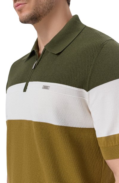 Поло из шелка и хлопка ZILLI, арт. KZP002M0142VH0L00, фото 5