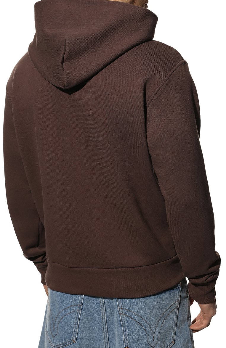 Мужской хлопковое худи adidas originals x pharrell williams ADIDAS ORIGINALS коричневого цвета, арт. HI2958 | Фото 4 (Рукава: Длинные; Длина (для топов): Стандартные; Материал внешний: Хлопок; Мужское Кросс-КТ: Худи-одежда; Стили: Спорт-шик; Принт: С принтом)