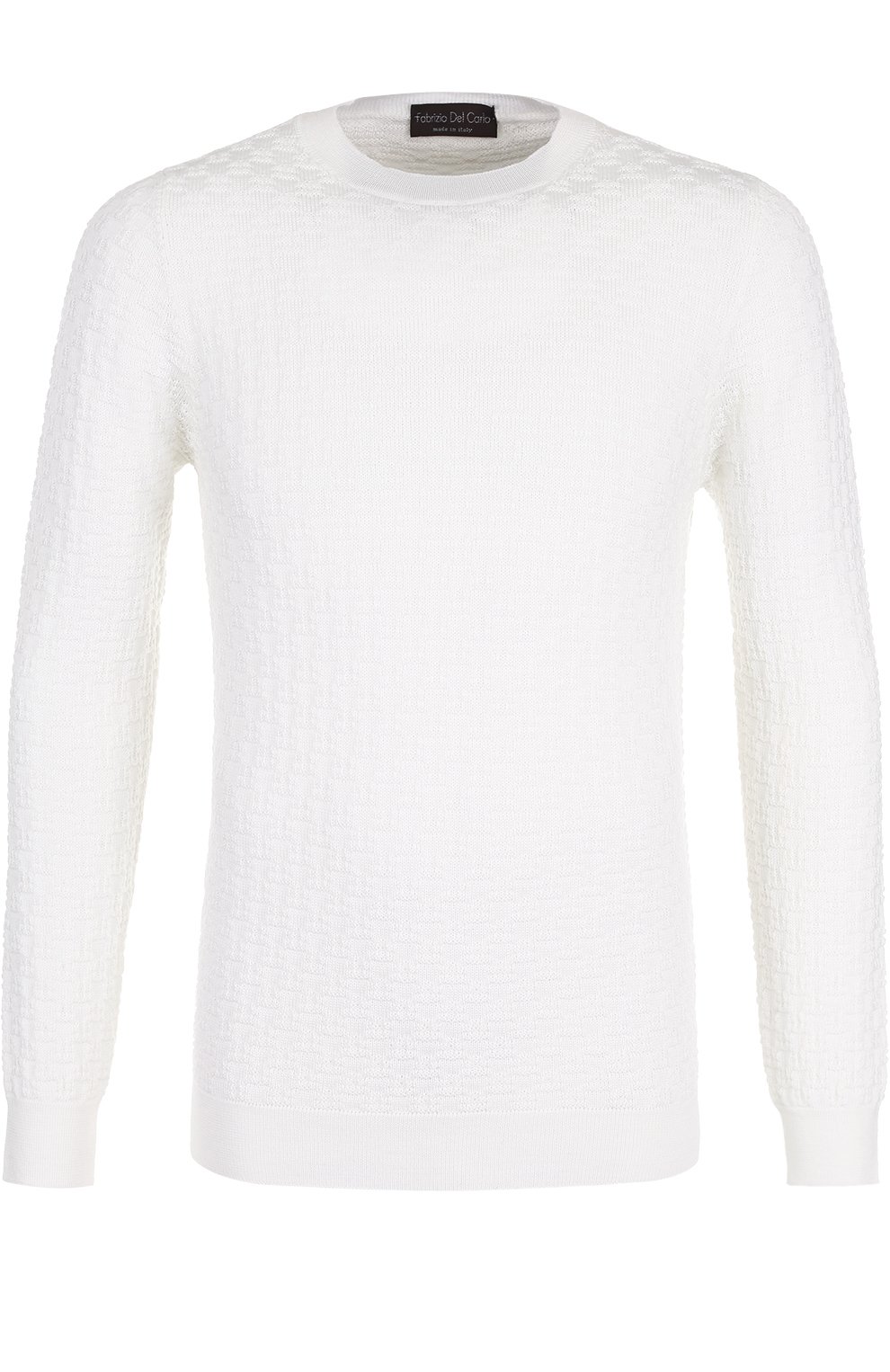 Шерстяной джемпер фактурной вязки FABRIZIO DEL CARLO, арт. CC2054, фото 1