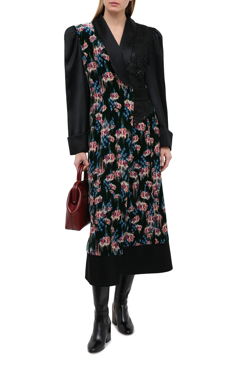 Платье из вискозы и шелка ULYANA SERGEENKO, арт. ABM002FW20P(1120т20), фото 2