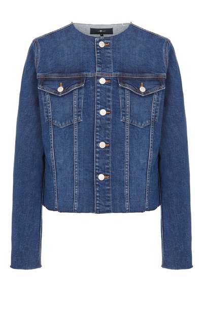 Женская джинсовая куртка 7 FOR ALL MANKIND, арт. 7U550B86-3NH