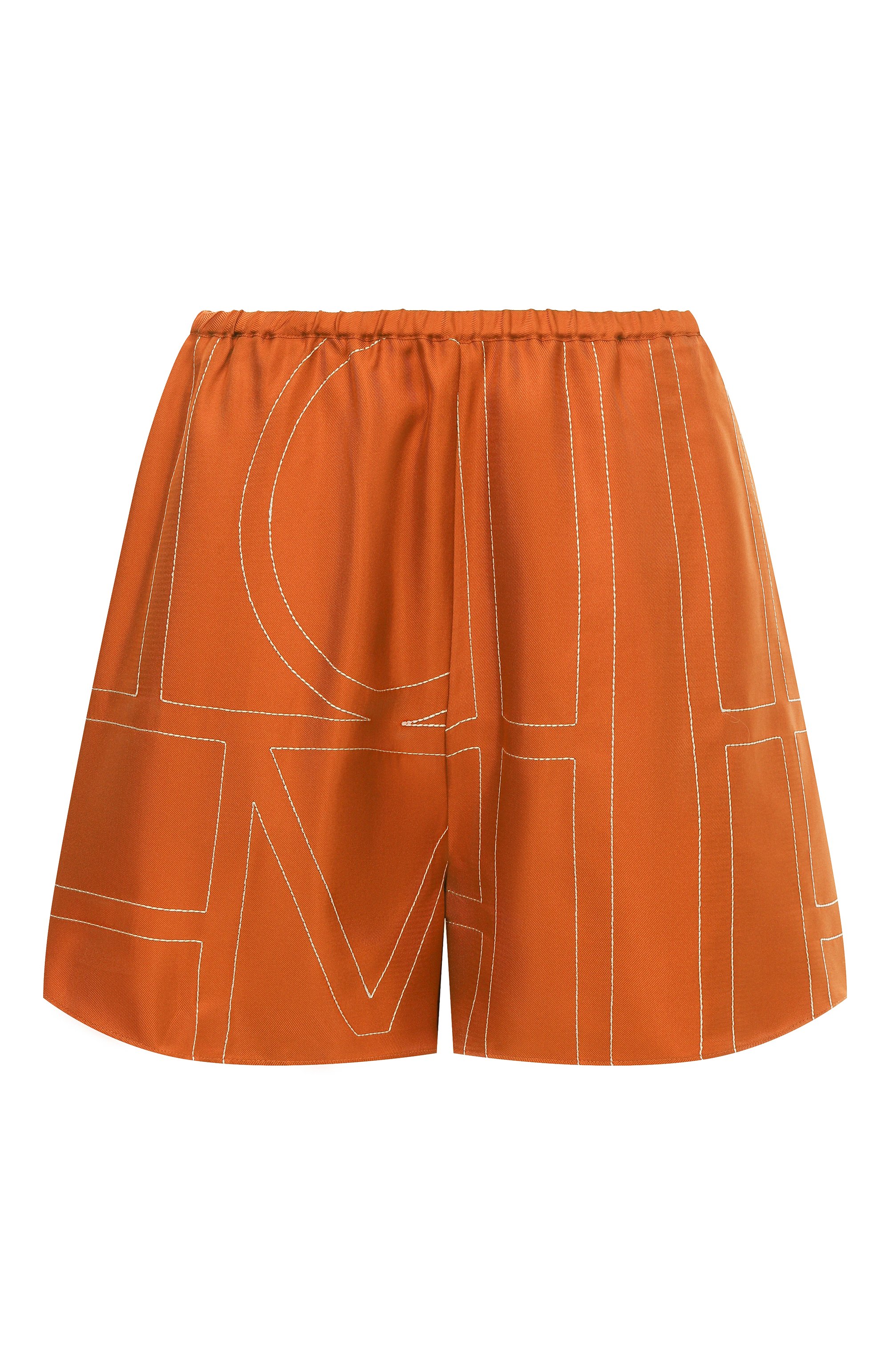 Шелковые шорты TOTEME, арт. 241-WRB1141-FB0089, фото 1