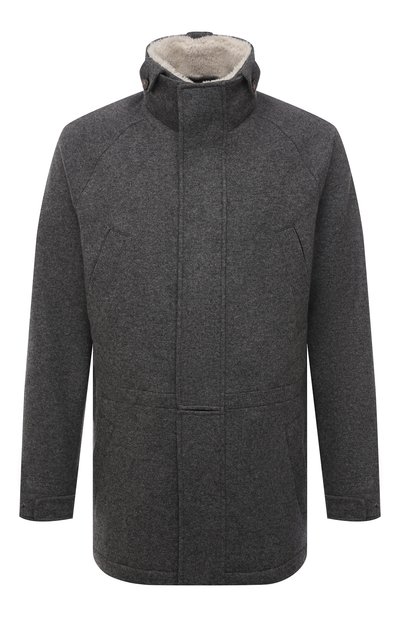 Кашемировая куртка с меховой отделкой LORO PIANA, арт. FAL9494, фото 1