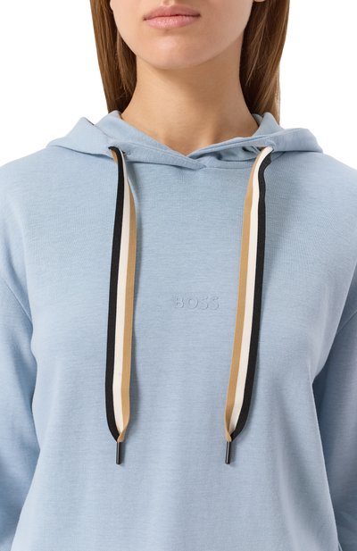 Худи из хлопка и лиоцелла BOSS, арт. 50524760, фо�то 5