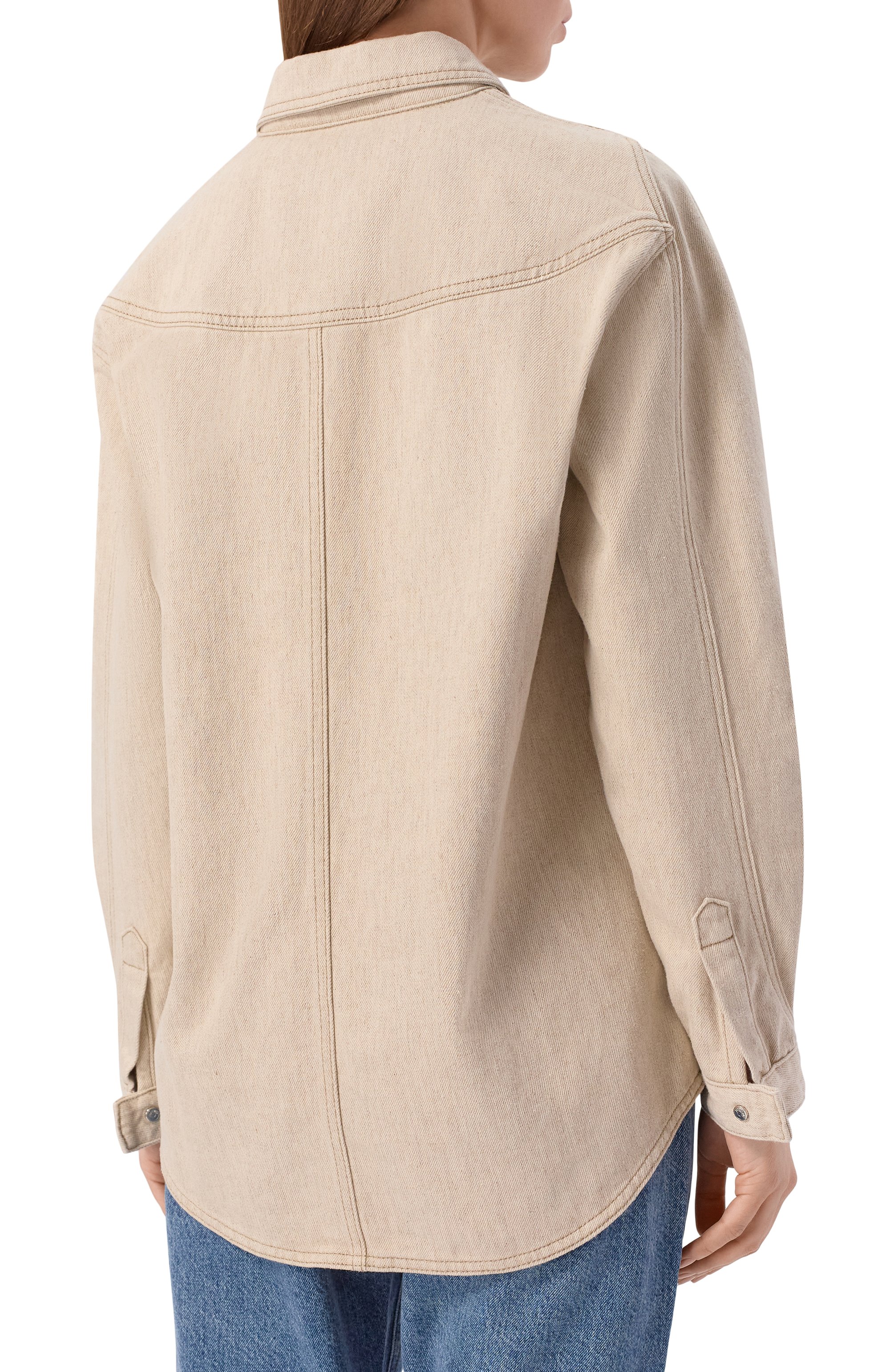 Джинсовая рубашка JACQUEMUS, арт. 26ESHW00565/AD00044, фото 4
