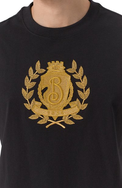 Хлопковая футболка BURBERRY, арт. 8108167, фото 5