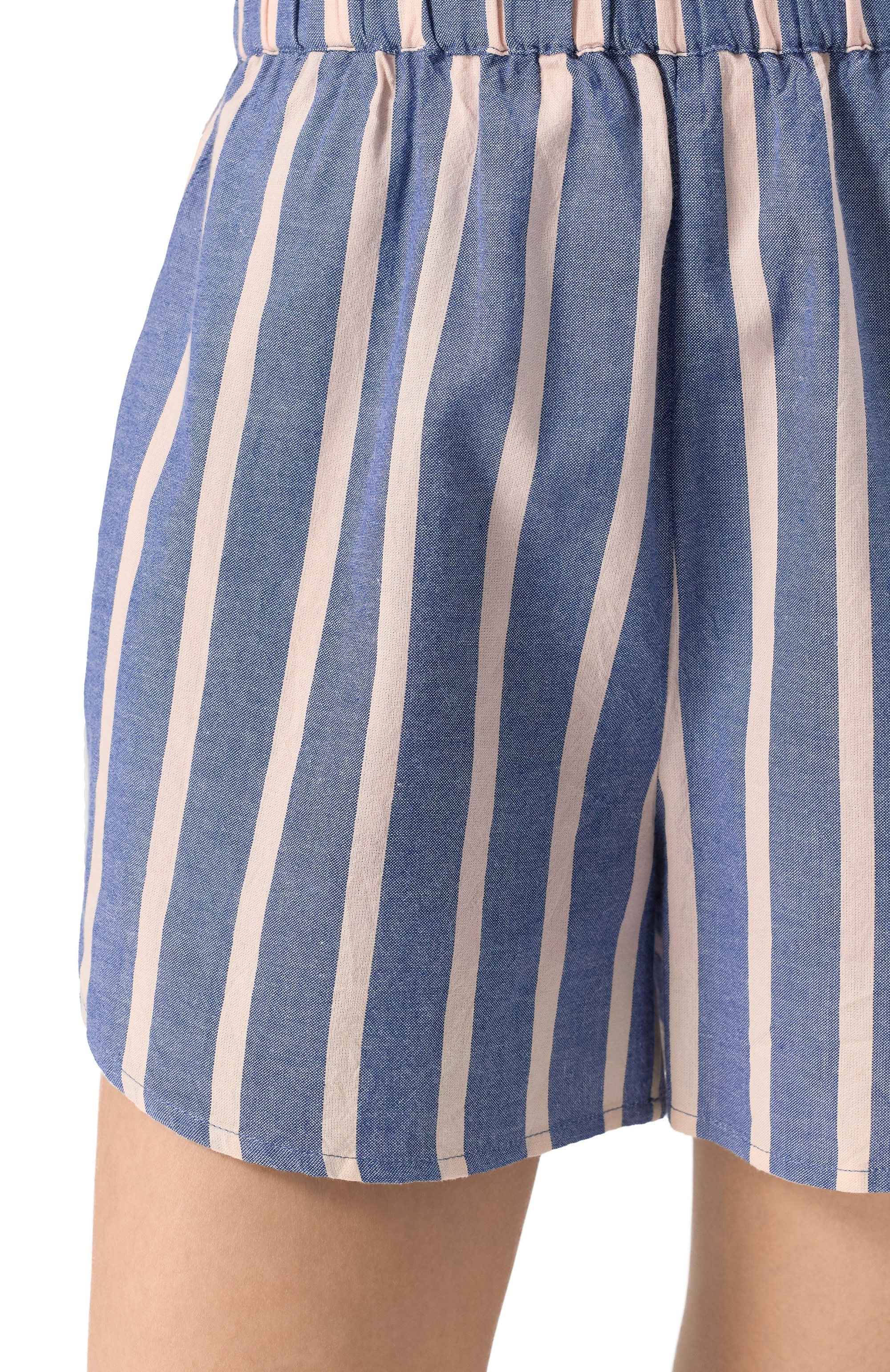 Хлопковые шорты REPLAY синего цвета по цене 11150 руб., арт. W8135 .000.52762, фото 5 Хлопковые шорты REPLAY, арт. W8135 .000.52762, фото 5