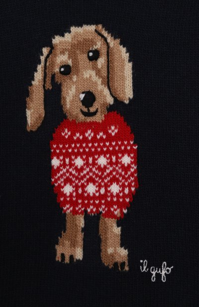 Шерстяной свитер IL GUFO, арт. A25GMA0008EM220/2-4, фото 3