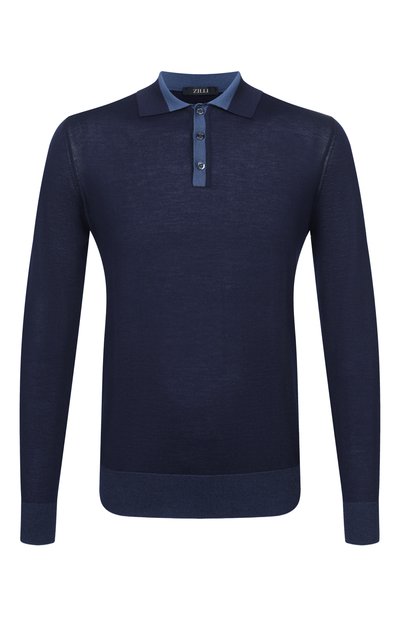 Мужская поло из кашемира и шелка ZILLI, арт. KBP001M0342VMIC03
