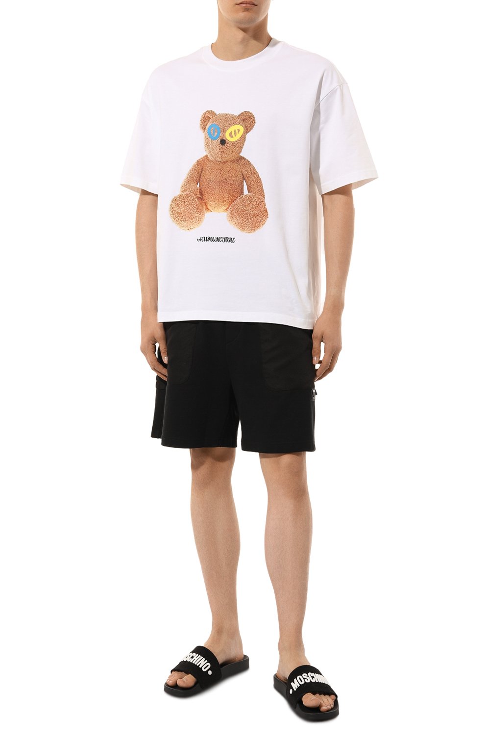 Текстильные шлепанцы MOSCHINO, арт. MB28302G0IGQ0, фото 2