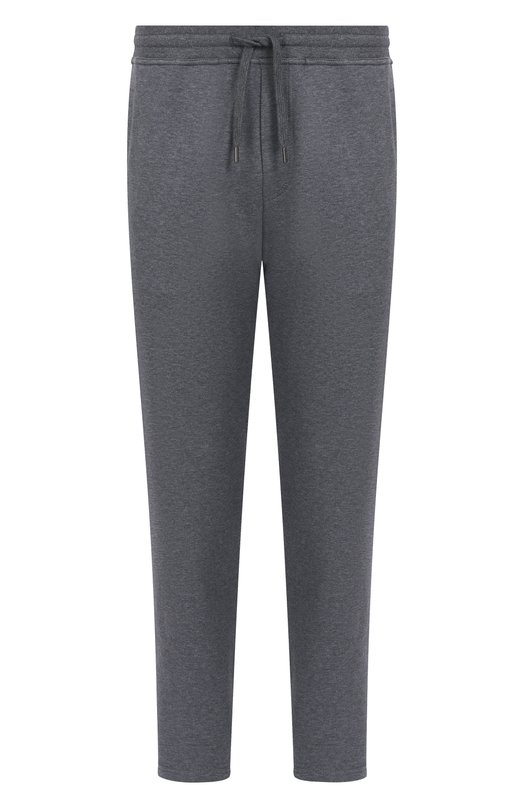Хлопковые брюки Brunello Cucinelli MW8633243G Серый MW8633243G