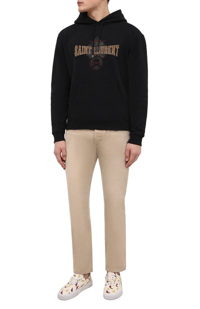 Текстильные кеды venice SAINT LAURENT, арт. 669330/26T10, фото 2