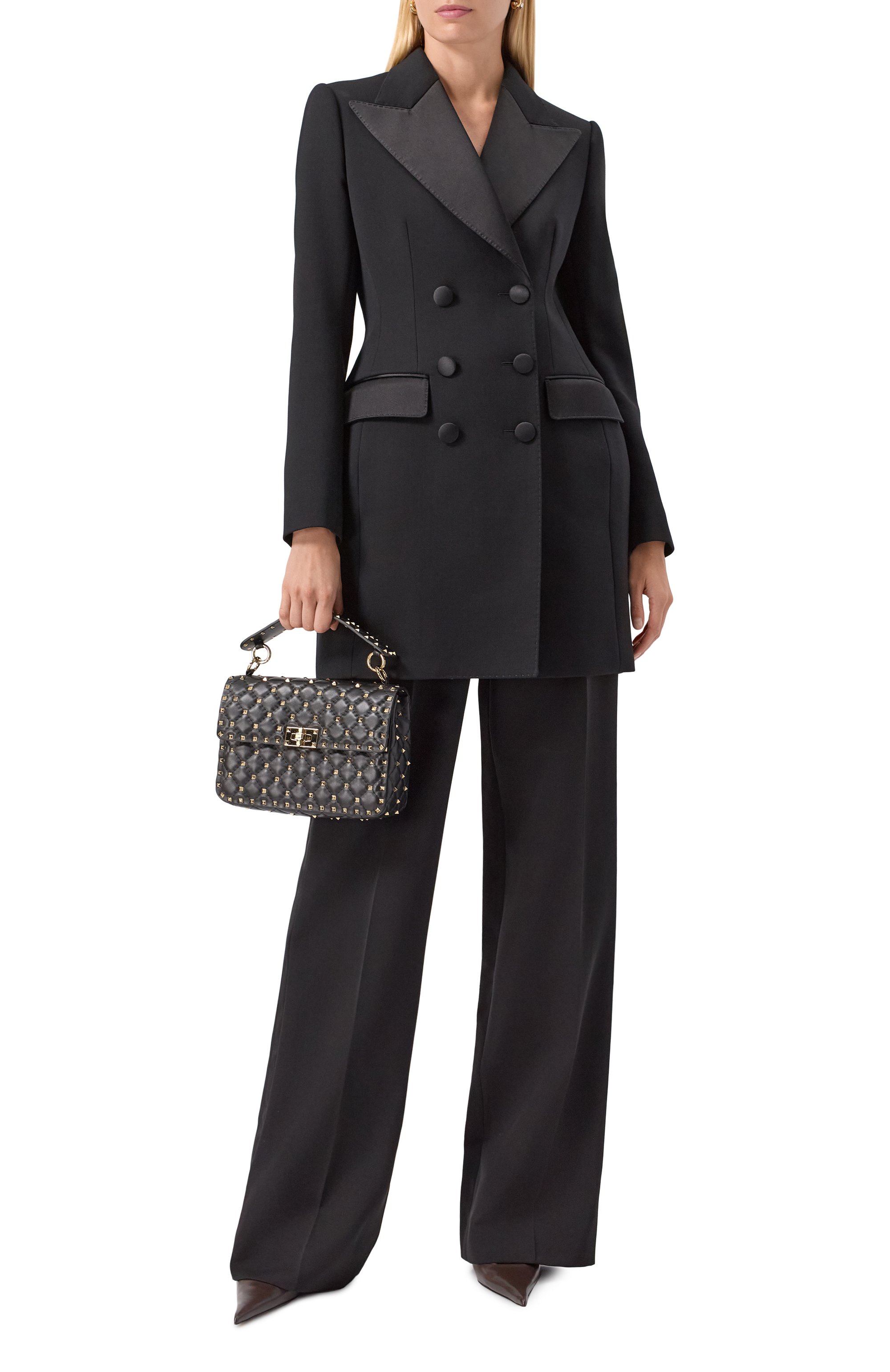 Сумка rockstud spike medium VALENTINO, арт. 7W2B0122/NAP, фото 7