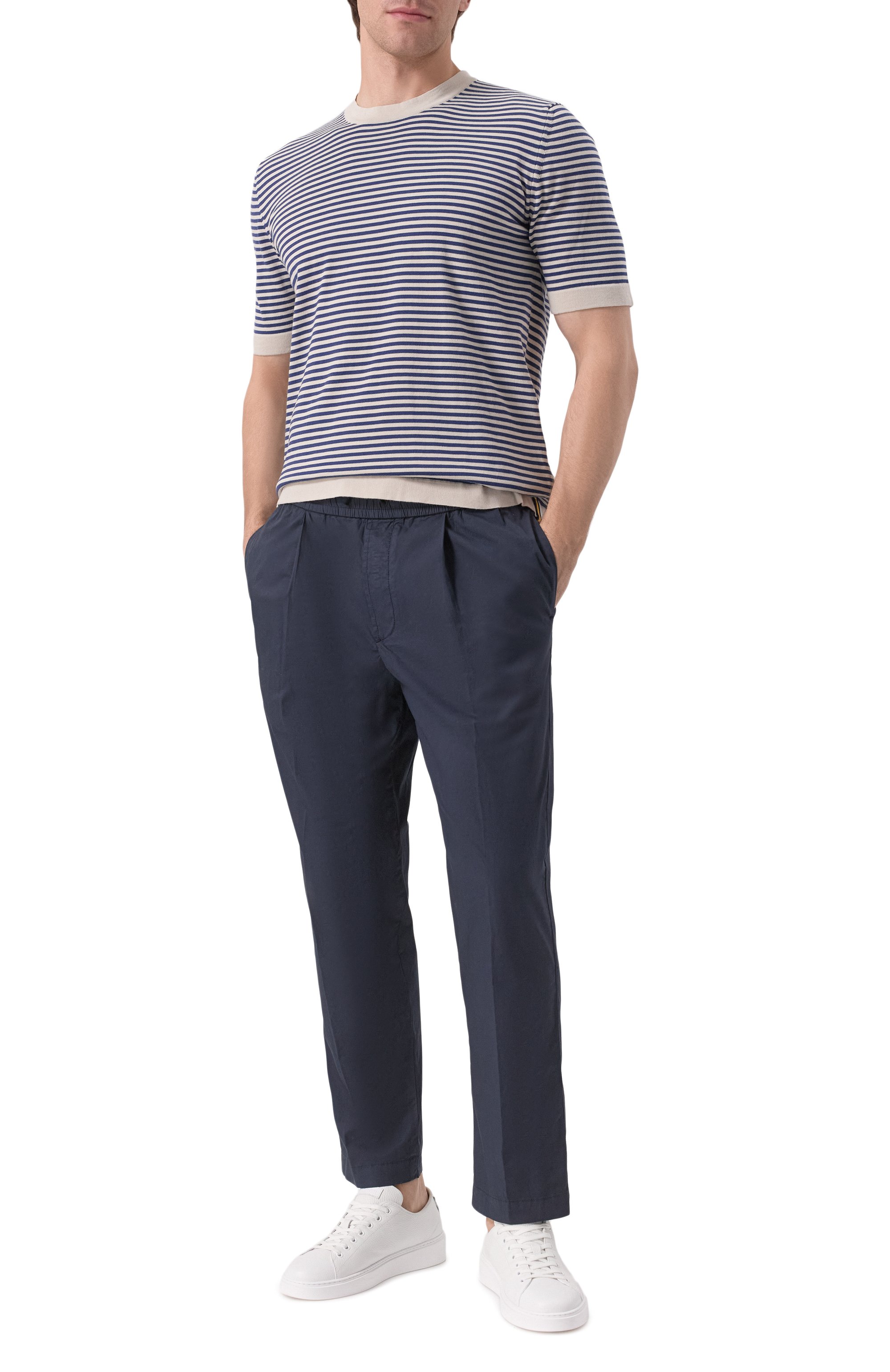 Хлопковые брюки JACOB COHEN, арт. 25E P/JUM_P0017 001 S4137 TR, фото 2