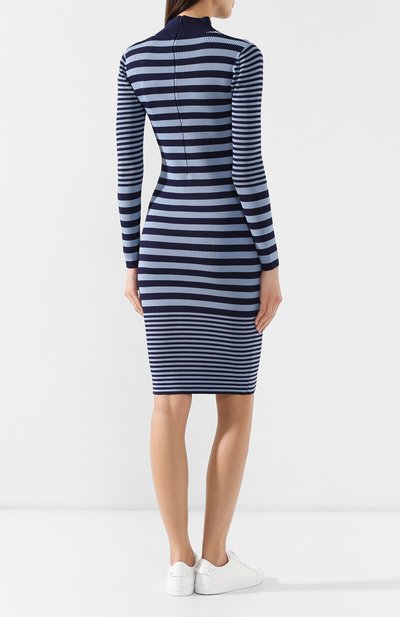 Платье-миди в полоску MICHAEL MICHAEL KORS, арт. MH88YFH5ZV, фото 4