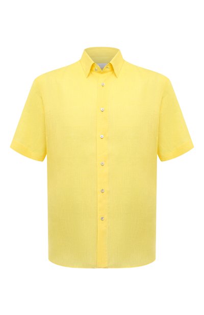 Мужская льняная рубашка ZILLI, арт. LINAM1M08008406BU