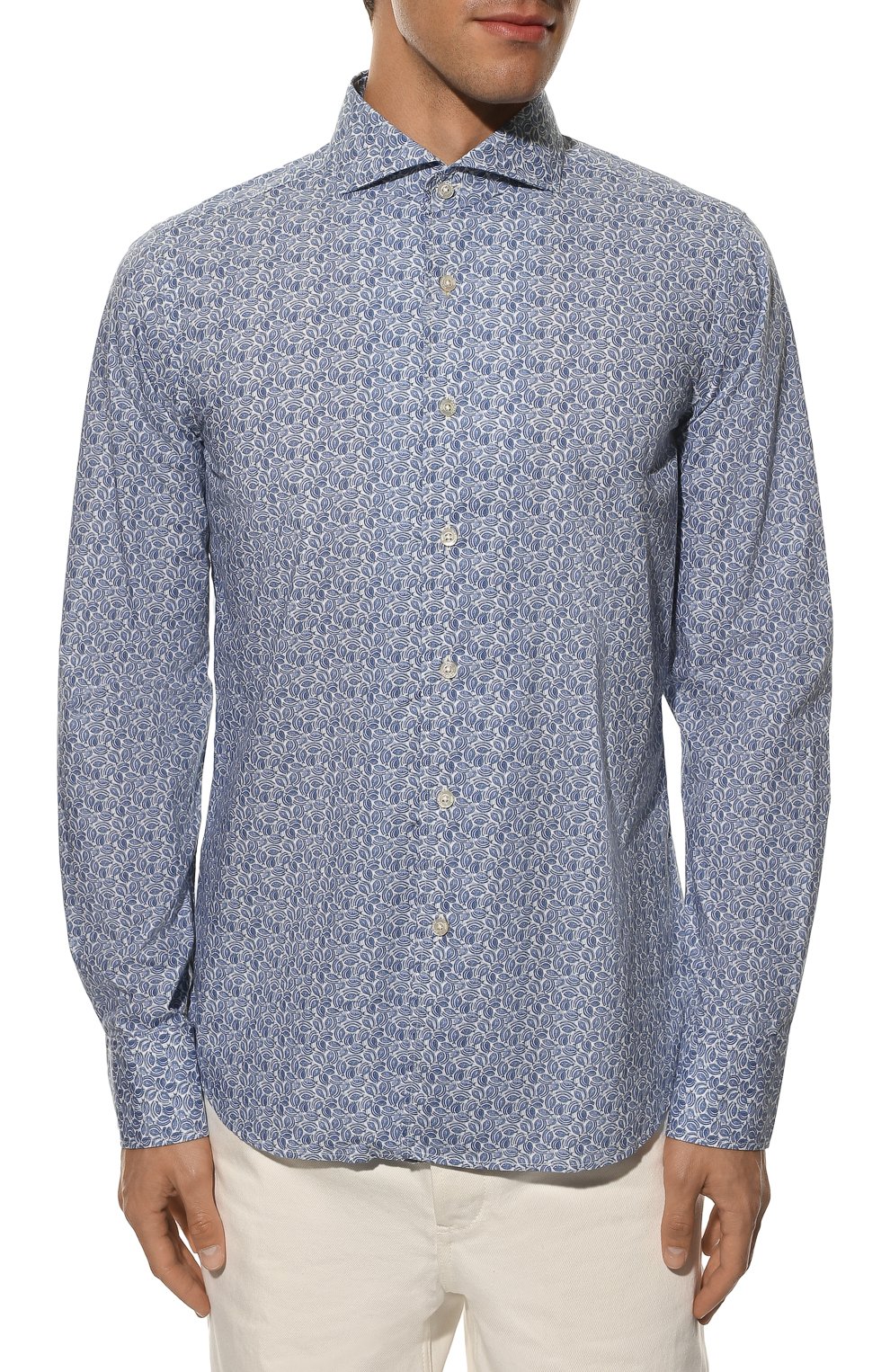 Хлопковая рубашка CANALI, арт. LX56/GL00915, фото 3