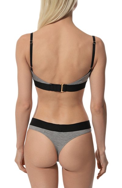 Бюстгальтер с мягкой чашкой TOM FORD серого цвета по цене 18400 руб., арт. BRJ009/JEX011, фото 3 Бюстгальтер с мягкой чашкой TOM FORD, арт. BRJ009/JEX011, фото 3