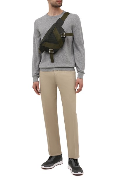 Кожаные кроссовки modular walk LORO PIANA, арт. FAL7951, фото 2