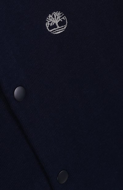 Хлопковый бомбер с контрастной отделкой TIMBERLAND, арт. T25M86/6A-12A, фото 3