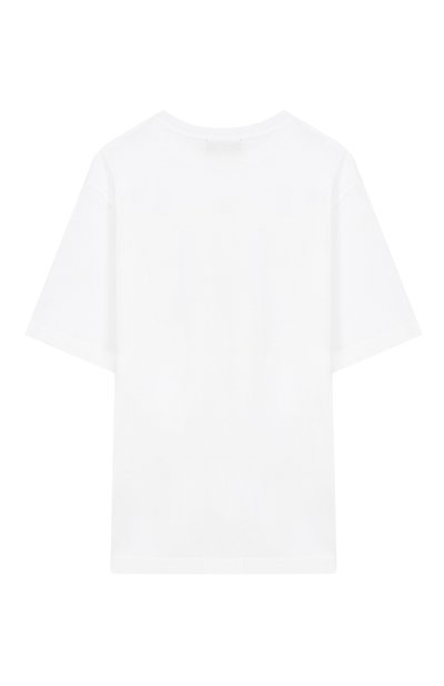 Хлопковая футболка DIESEL белого цвета по цене 4840 руб., арт. J02737/00YI9, фото 2 Хлопковая футболка DIESEL, арт. J02737/00YI9, фото 2