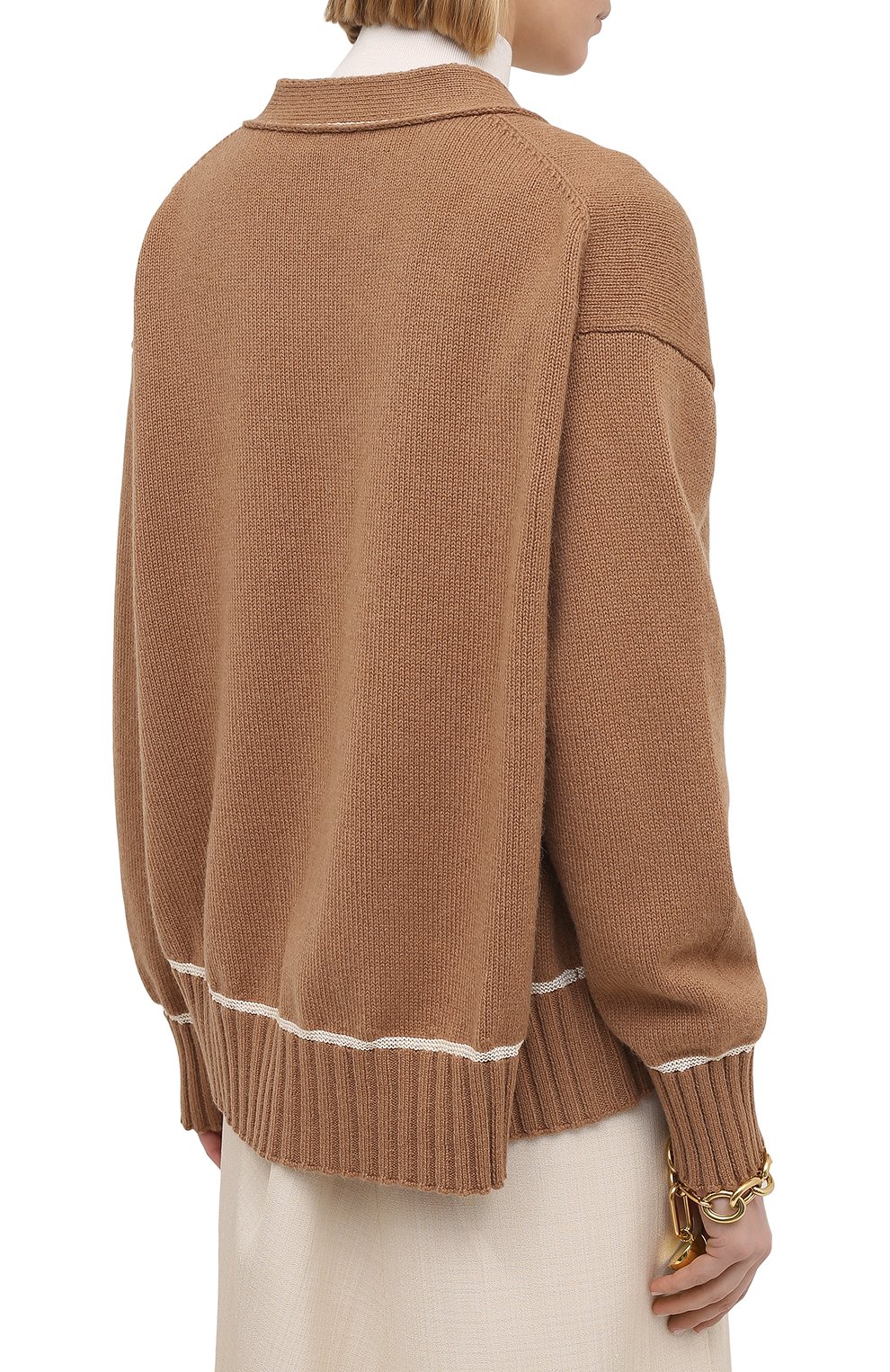Шерстяной кардиган JIL SANDER, арт. JSPS752055-WSY21278, фото 4