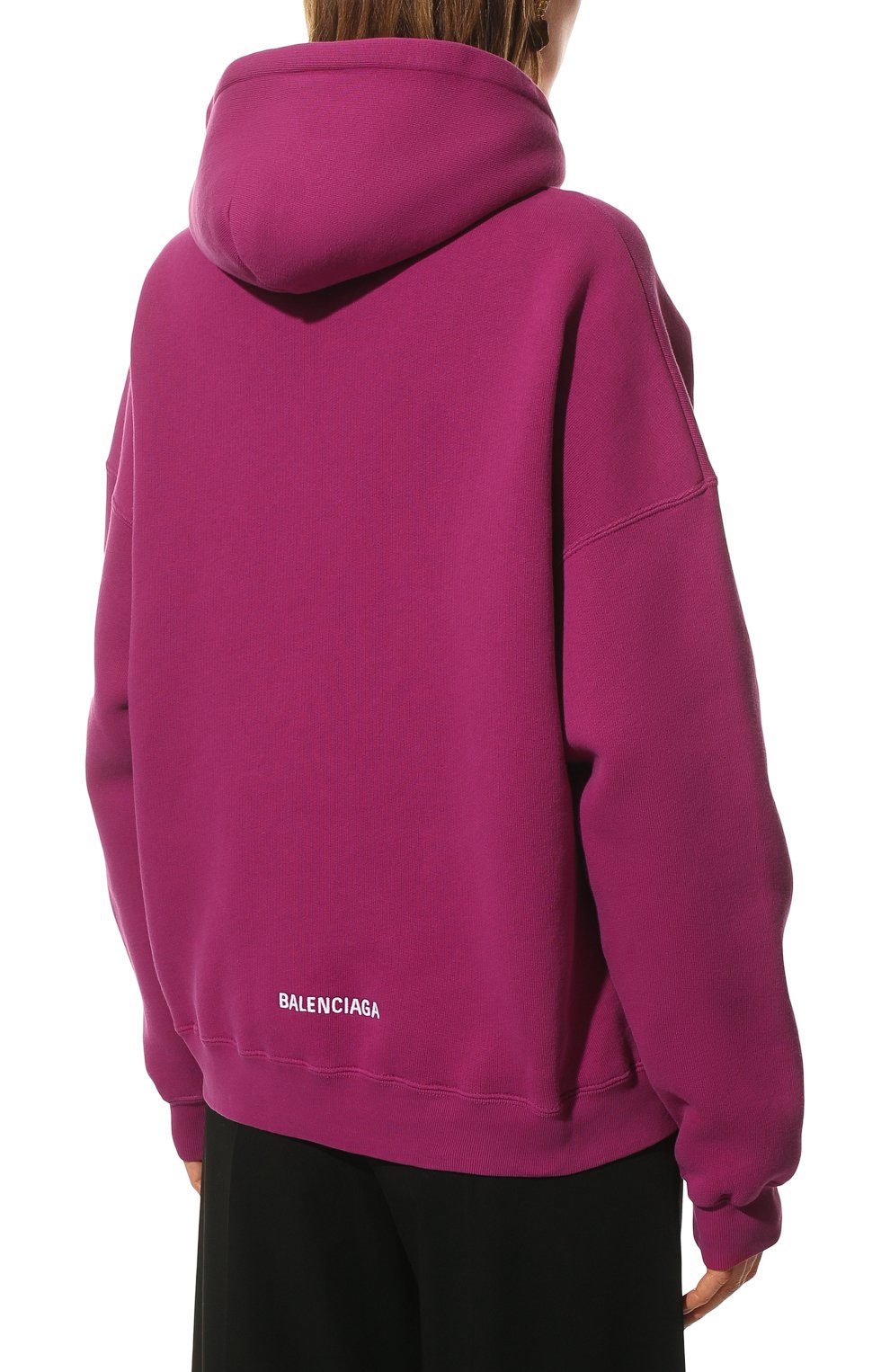 Хлопковый кардиган BALENCIAGA, арт. 674728/TLVI2, фото 4