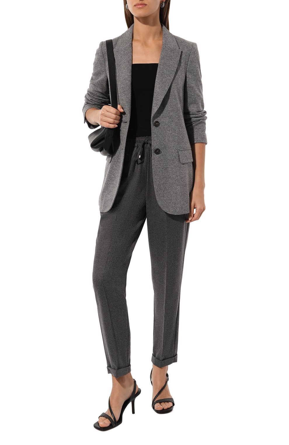 Шерстяные брюки KITON, арт. D37102K0505E03, фото 2