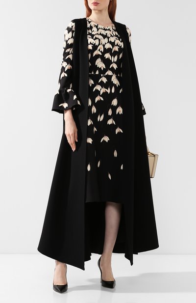 Накидка из смеси шерсти и кашемира VALENTINO, арт. RB0CG1662UQ, фото 2