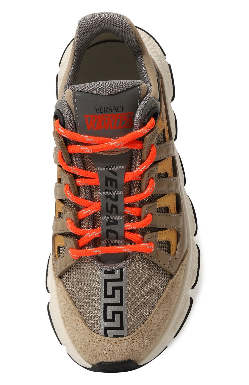 Комбинированные кроссовки trigreta VERSACE, арт. 1007482/1A09428/34-40, фото 4
