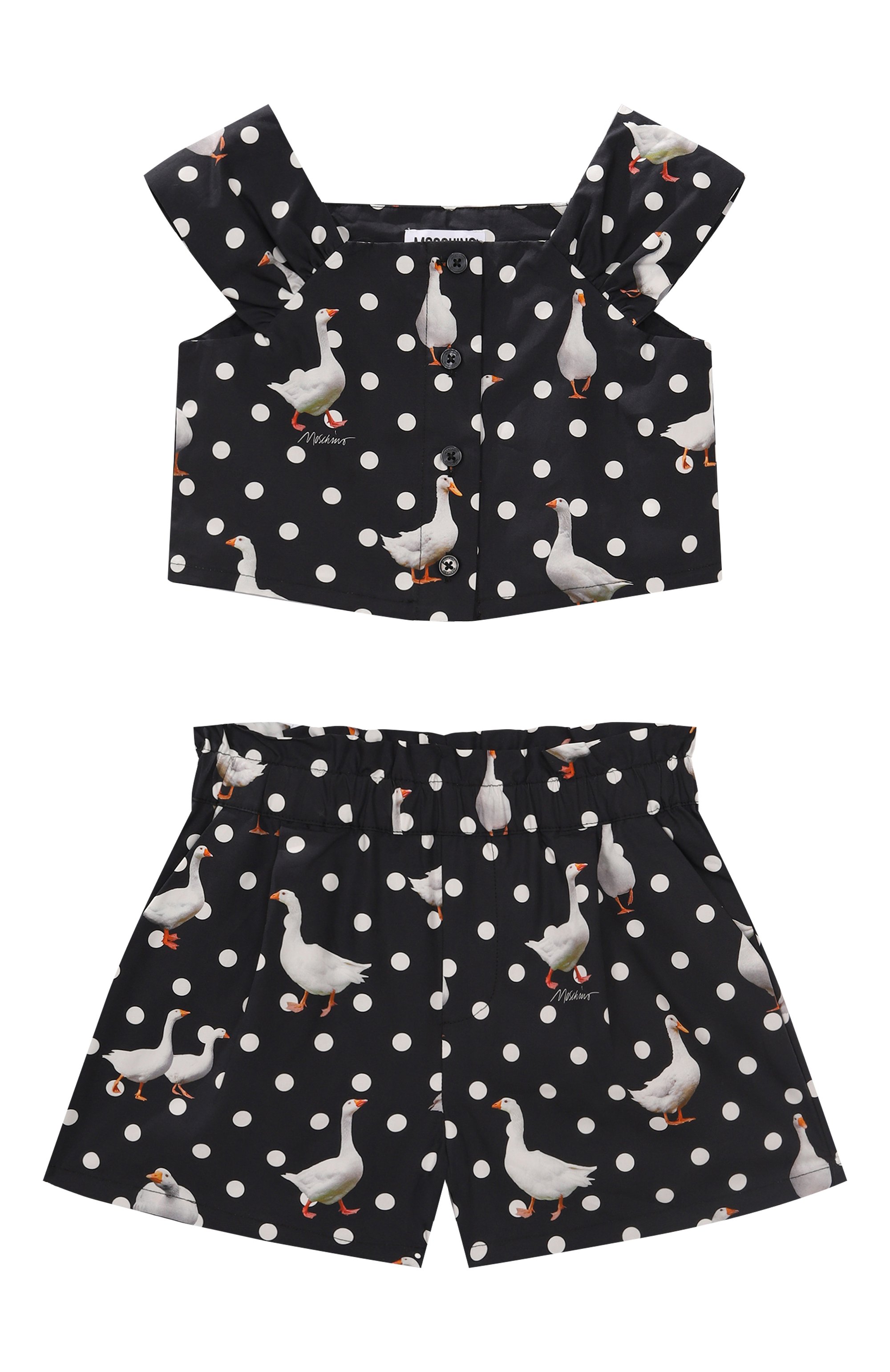 Комплект из топа и шорт MOSCHINO, арт. HDG01I/LLB49/4-8, фото 1