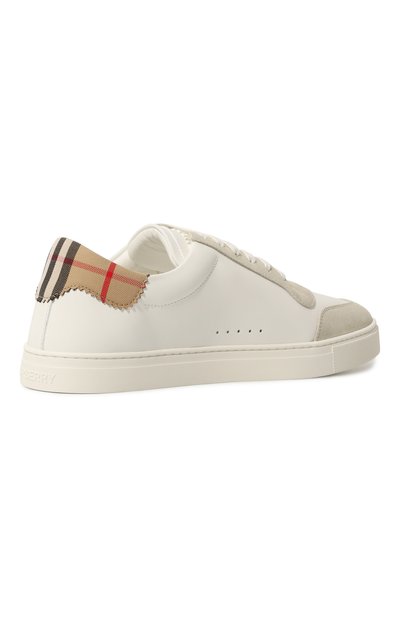 Кожаные кеды robin BURBERRY, арт. 8066468, фото 5